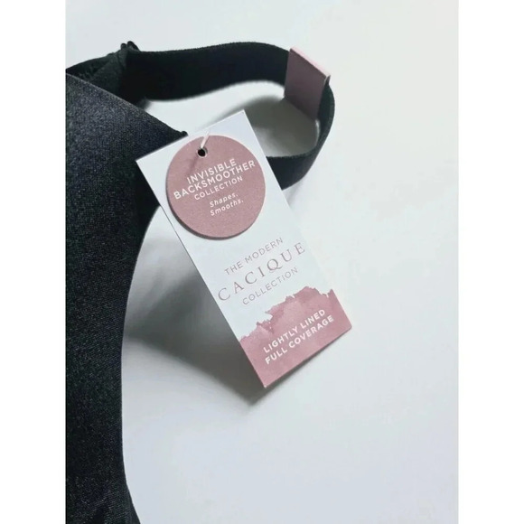 Cacique Invisible Backsmoother Lightly Lined Full Coverage Underwire Bra 42DDD - Picture 6 of 9